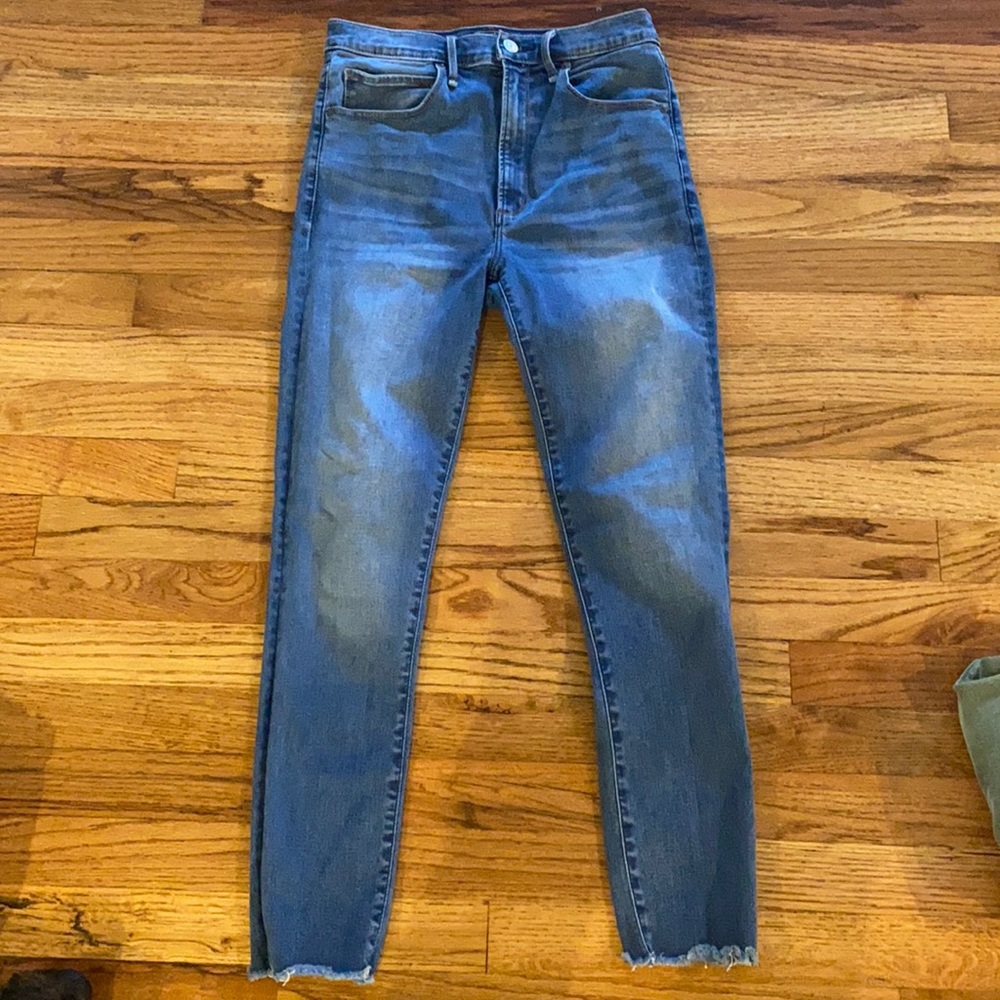 High rise jeans